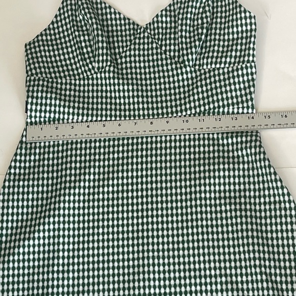 Hurley Sample Piece‎ Spaghetti Strap Checkered Dress Size Small - Picture 15 of 16